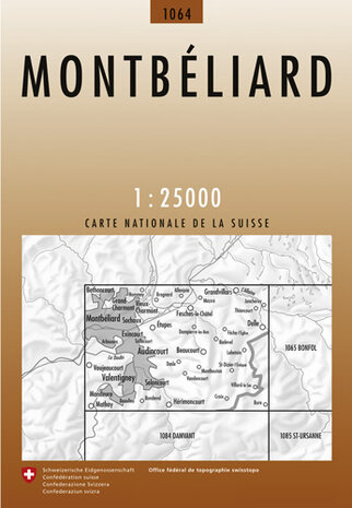 Swisstopo - 1064 Montbeliard