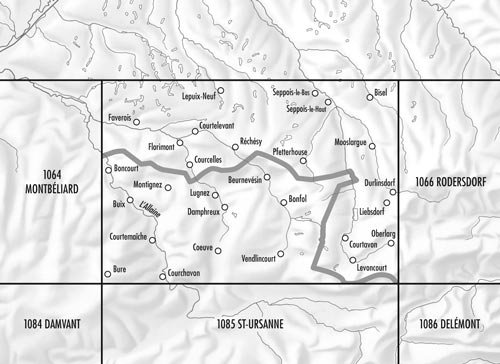 Swisstopo - 1065 Bonfol