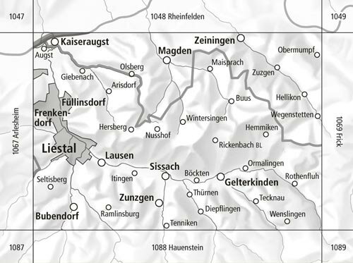 Swisstopo - 1068 Sissach