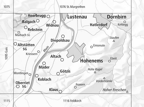 Swisstopo - 1096 Diepoldsau