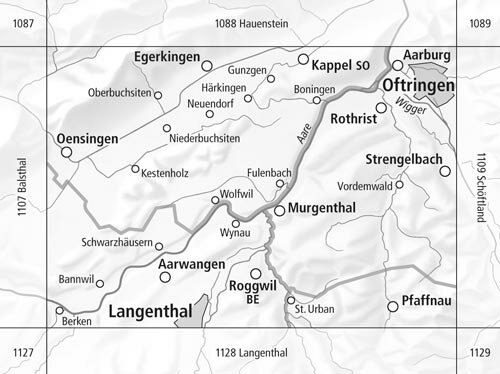 Swisstopo - 1108 Murgenthal