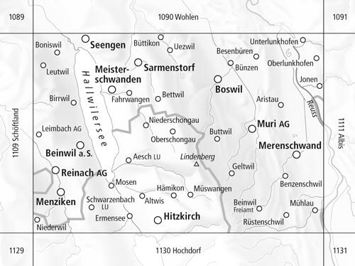 Swisstopo - 1110 Hitzkirch