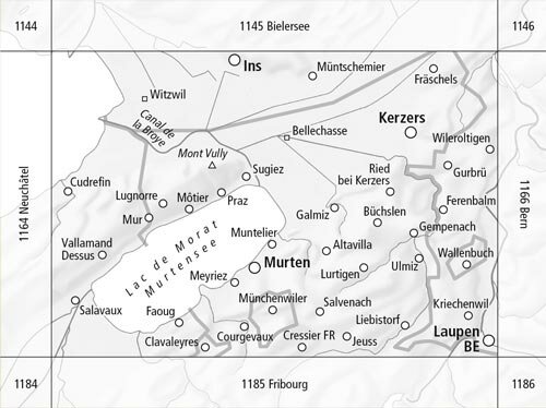 Swisstopo - 1165 Murten