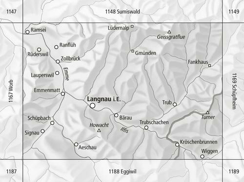 Swisstopo - 1168 Langnau i. E.