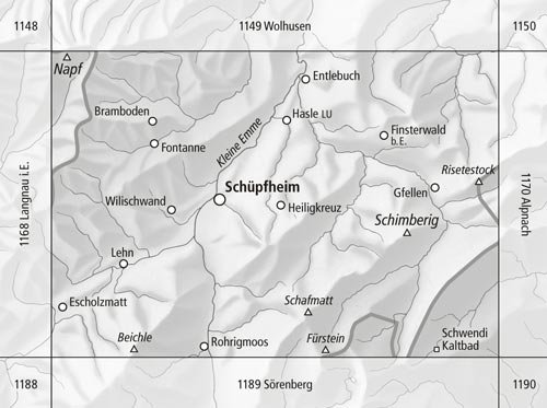 Swisstopo - 1169 Schüpfheim