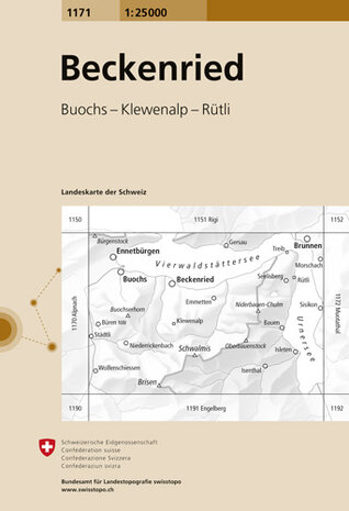 Swisstopo - 1171 Beckenried