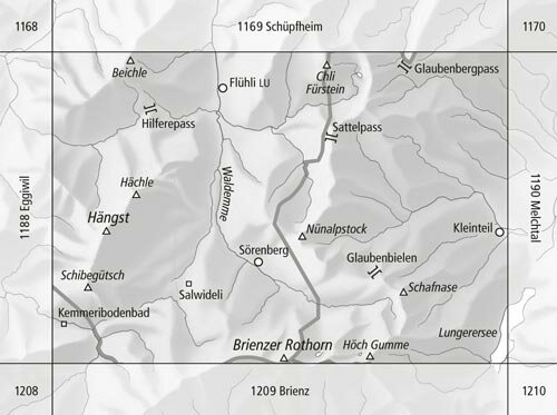 Swisstopo - 1189 Sörenberg