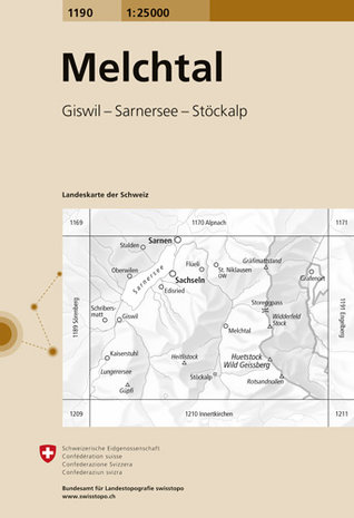 Swisstopo - 1190 Melchtal