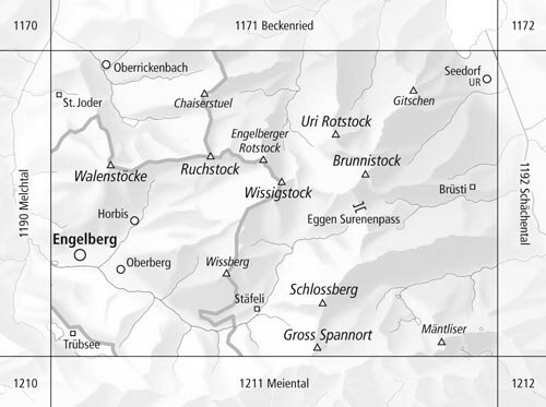 Swisstopo - 1191 Engelberg