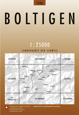 Swisstopo - 1226 Boltigen