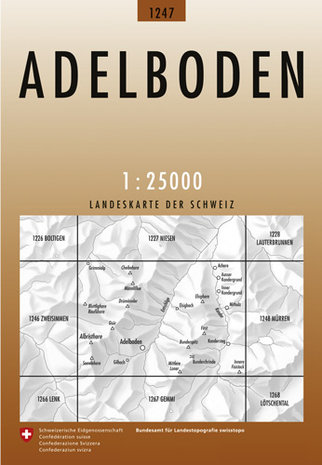 Swisstopo - 1247 Adelboden