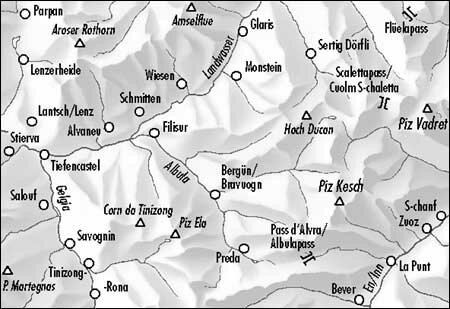 Swisstopo - 258T Bergün