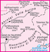 Tabacco - 035 Ahrntal - Reiserferner Gruppe