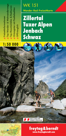 F&B - WK 151 Zillertal-Tuxer Alpen-Jenbach-Schwaz