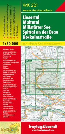 F&B - WK 221 Liesertal-Maltatal-Millstätter See-Spittal an der Drau-Nockalmstraße