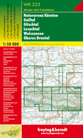 F&B - WK 223 Naturarena Kärnten-Gailtal-Gitschtal-Lesachtal-Weissensee-Oberes Drautal