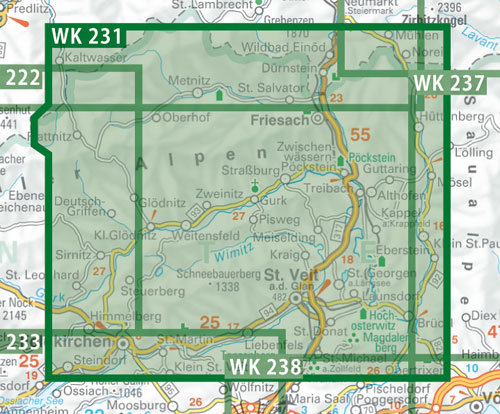 F&B - WK 231 Hemmaland-Gurktal-Metnitztal-Feldkirchen-St. Veit an der Glan