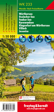 F&B - WK 233 Wörther See-Ossiacher See-Gerlitzen-Faaker See-Karawanken-Klagenfurt am Wörthersee-Villach