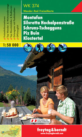 F&B - WK 374 Montafon-Silvretta Hochalpenstraße-Schruns Tschagguns-Piz Buin-Klostertal