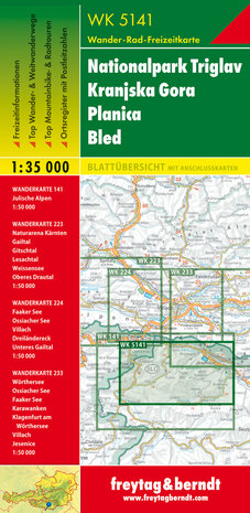 F&B - WK 5141 Nationalpark Triglav-Kranjska Gora-Planica-Bled