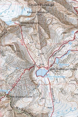 OeAV - Alpenvereinskarte 41 Schobergruppe (Weg + Ski)