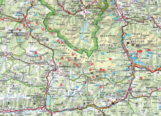 Rother - Hochkönig wandelgids   6e druk