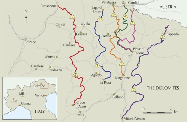 Cicerone - Trekking in the dolomites