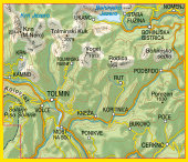 Tabacco - 066 Tolmin - Bohinjske Gore - Krn - Vogel - Rodica