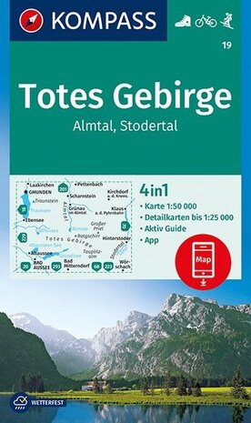 Kompass - WK 19 Almtal - Totes Gebirge - Stodertal