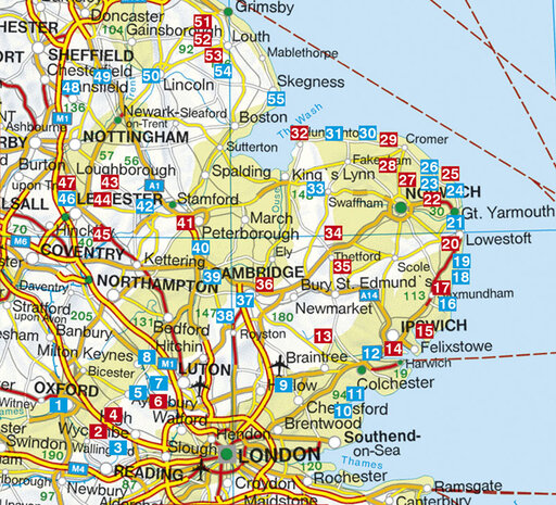 Rother - England Ost wandelgids