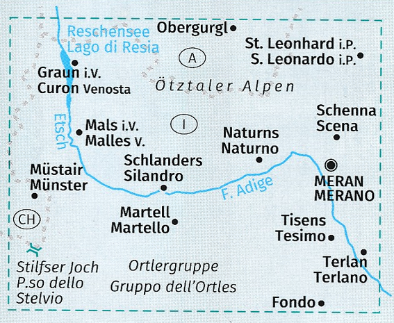 Kompass - WK 699 Südtirol (4 kaarten)