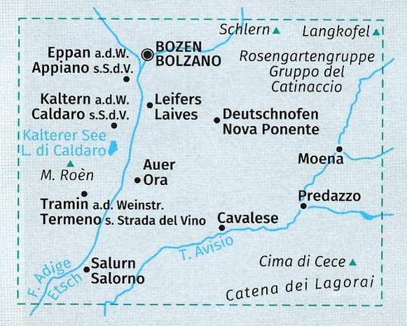 Kompass - WK 699 Südtirol (4 kaarten)