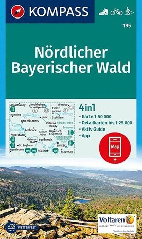 Kompass - WK 195 Nördlicher Bayerischer Wald