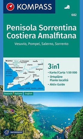 Kompass - WK 682 Penisola Sorrentina - Costiera Amalfitana