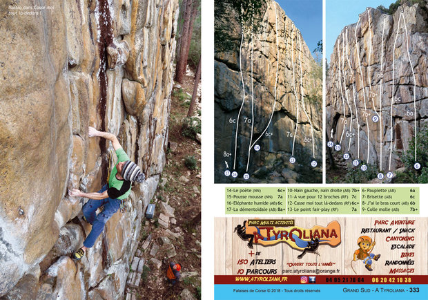 Falaises de Corse - Sport climbing in Corsica