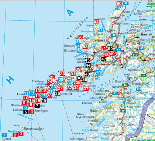 Rother - Lofoten wandelgids