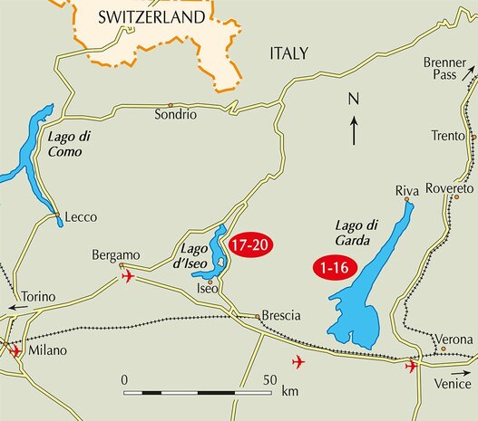 Cicerone - Walking Lake Garda and Iseo