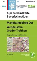 OeAV - Alpenvereinskarte BY16 Mangfallgebirge Ost, Wendelstein (Weg + Ski)