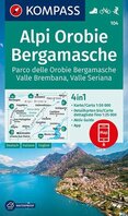 Kompass - WK 104 Alpi Orobie Bergamasche Kompass - WK 104 Alpi Orobie Bergamasche