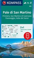 Kompass - WK 653 Pale di San Martino Kompass - WK 653 Pale di San Martino