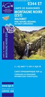 IGN - 2344ET Montagne Noire (Est) - Mazamet