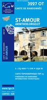 IGN - 3227OT St-Amour - Arinthod - Orgelet